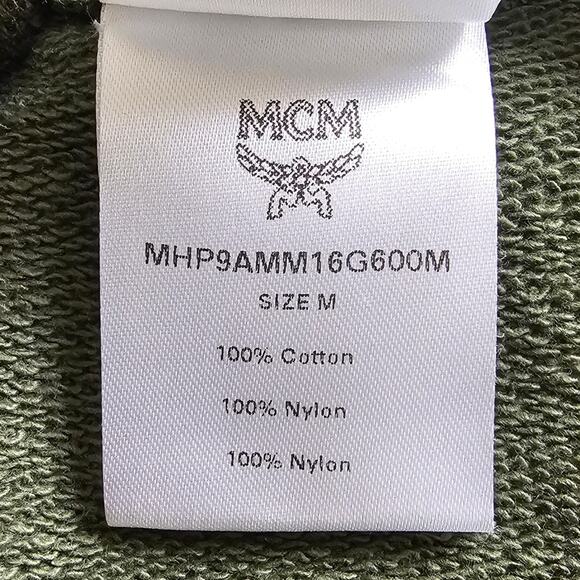 MCM Jogger Men's Size Medium Camo Sweatpants  Orange Green Made in Italy - Picture 12 of 16